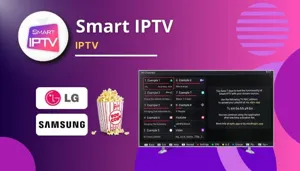 Smart IPTV activé sur une Smart TV Samsung ou LG