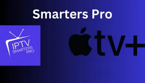 Interface de l'application IPTV Smarters Pro sur Android et Smart TV