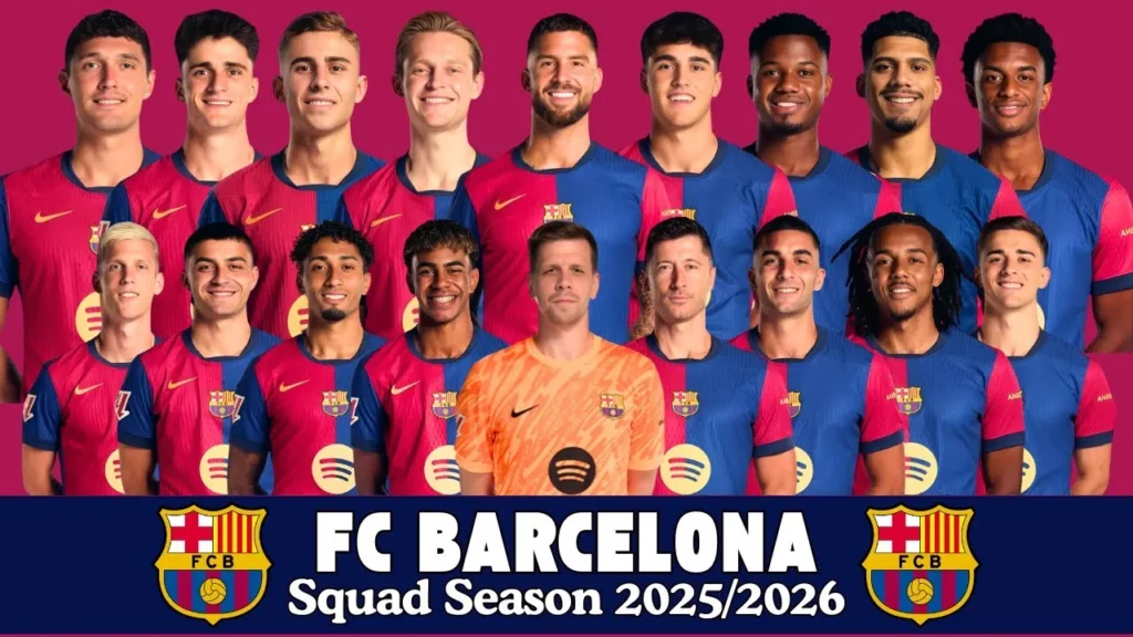 FC Barcelona Squad 2025/26