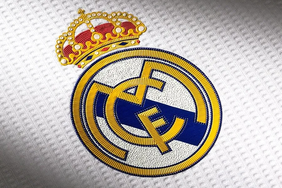 Logo officiel Real Madrid 2025-2026